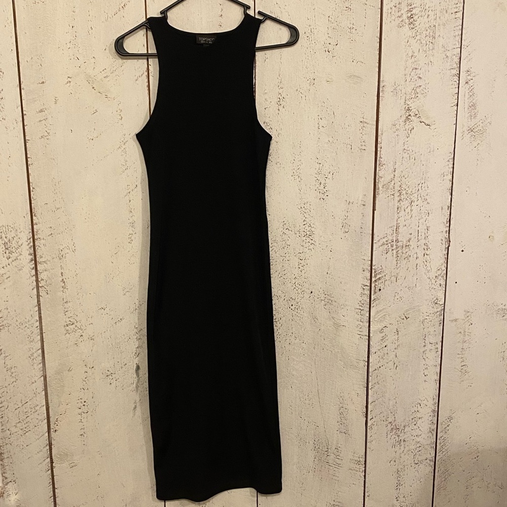 Long black dress